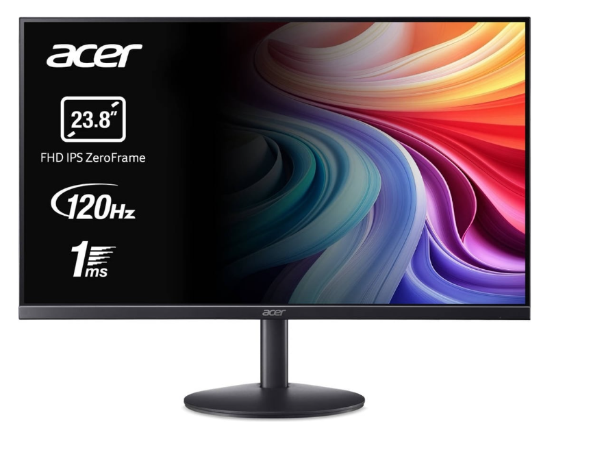 Monitor ACER SA243YG0BI (23.8» – Full HD – IPS – 120 Hz – 1 MS – Negro)