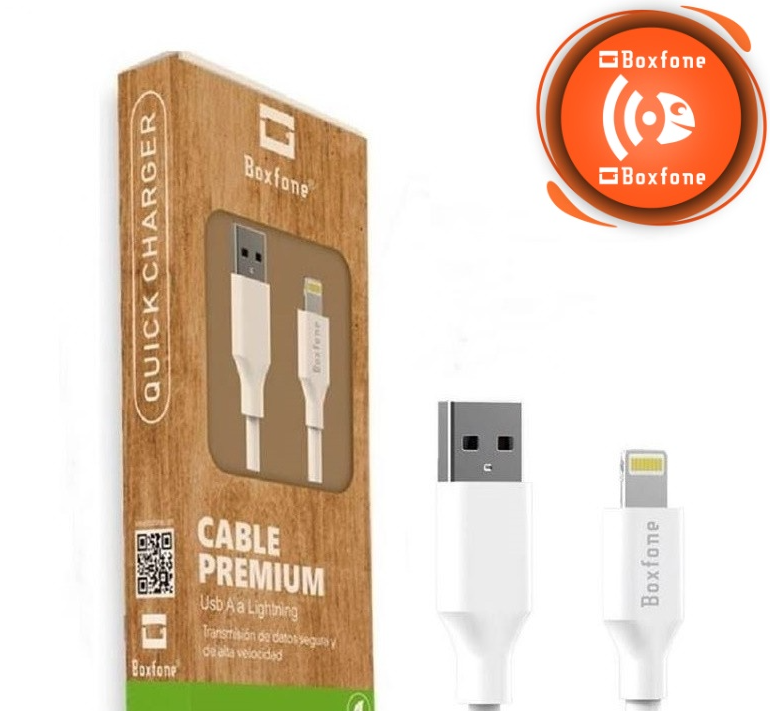 Cable de carga rápida Lightning | USB para iPhone (1metro)