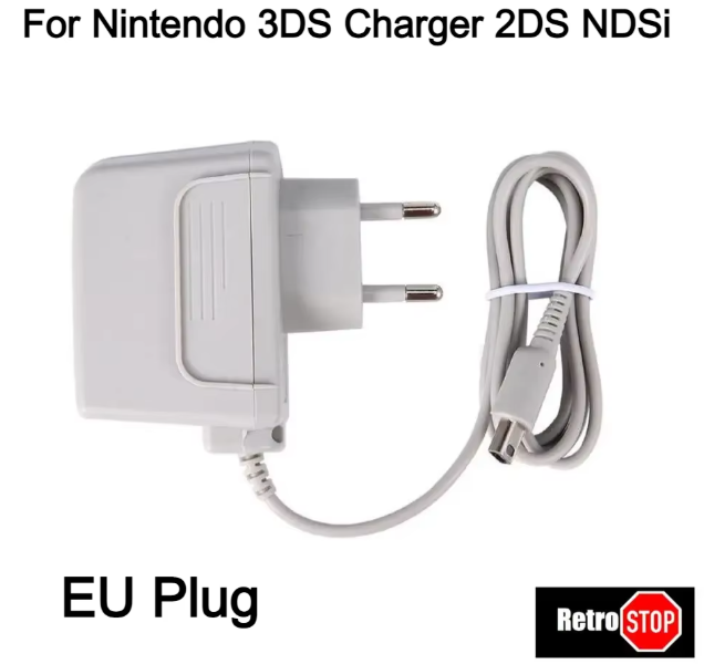 Cargador de pared para viaje en casa para Nintendo 3DS 2DS NDSi Cable de carga ( Generico)