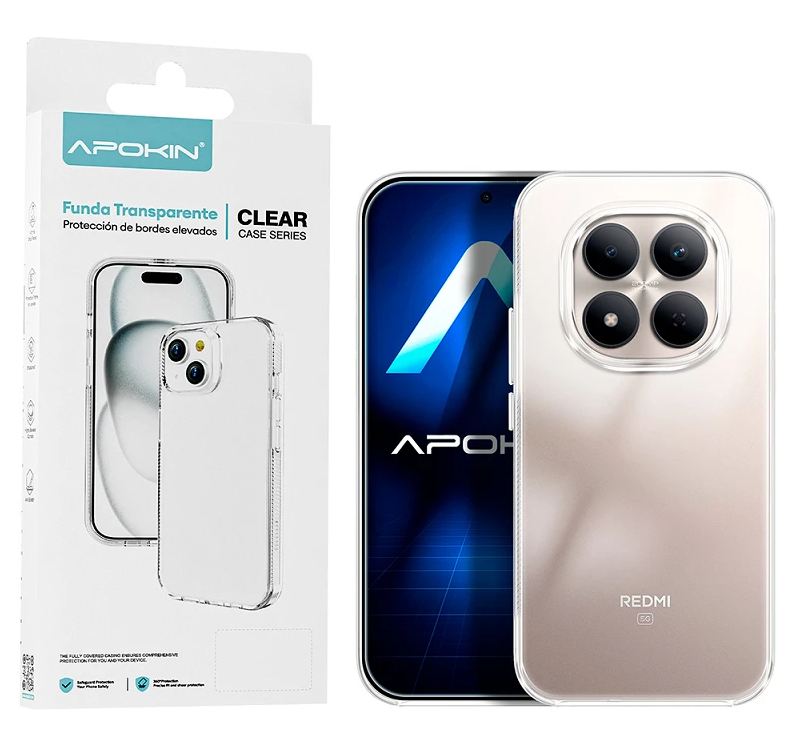 Funda Transparente ABR Antigolpe Premium Xiaomi Redmi Note 15 4/5G