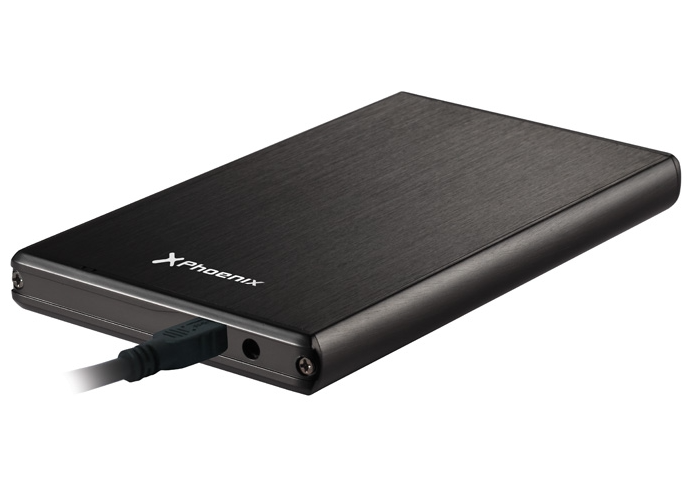 PHOENIX PHHARDDISKCASE Carcasa externa HDD 2.5″ Usb 3.0 Negra