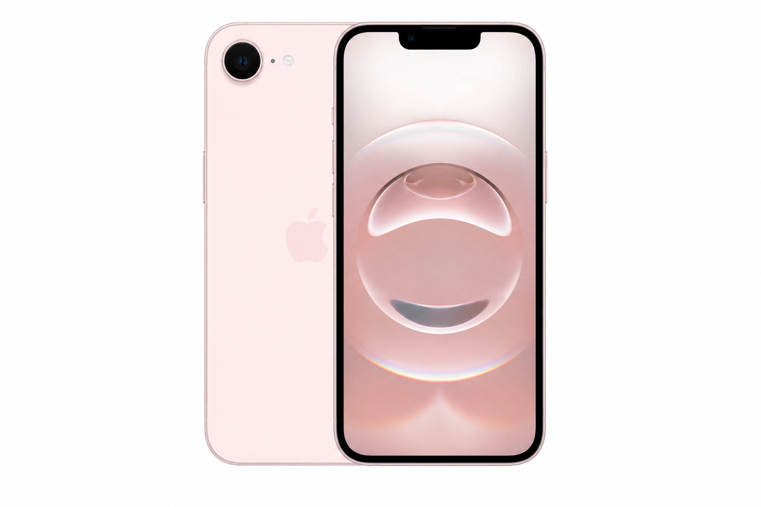 Apple MHRX4QL/A iPhone 17e 256GB Rosa palo, 15,5 cm (6.1″), 2532 x 1170 Pixeles, 256 GB, 48 MP, iOS 26, Rosa claro