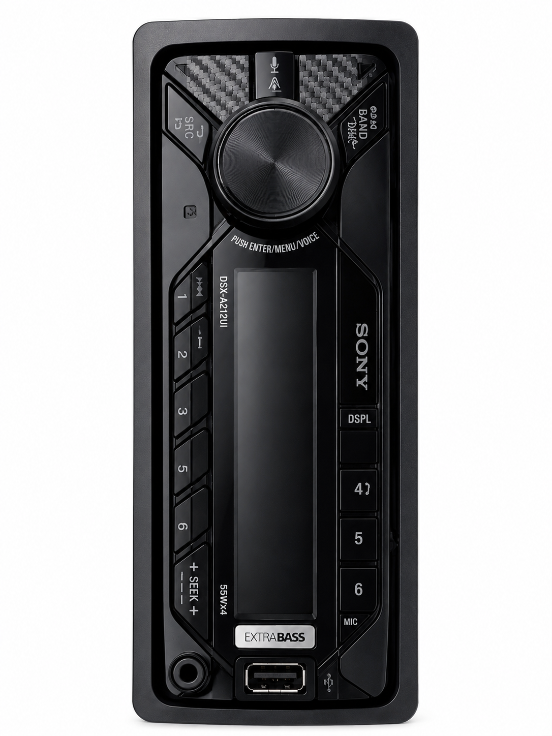 Radio de Coche Sony DSX-A210UI 1 DIN USB AUX FM con Reproducción MP3 y Control para Android