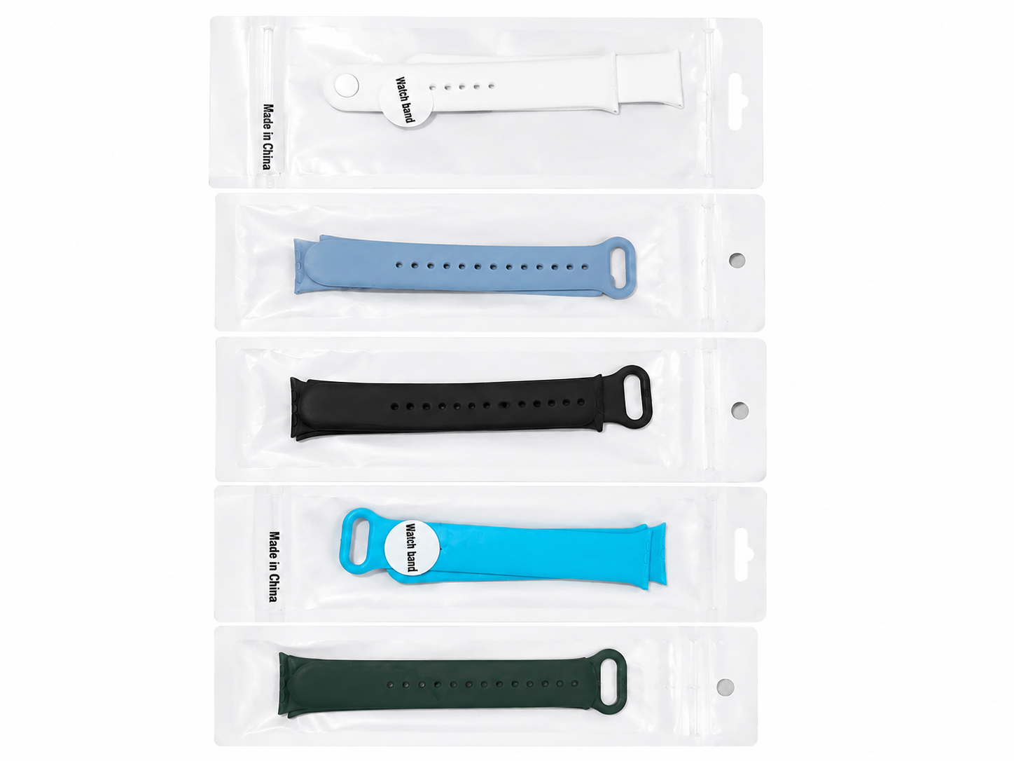 Correa de Silicona para Smartwatch – Ajustable  – Varios Colores