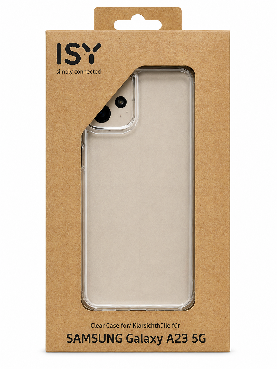 Funda Transparente ISY para Samsung Galaxy A23 5G – Clear Case