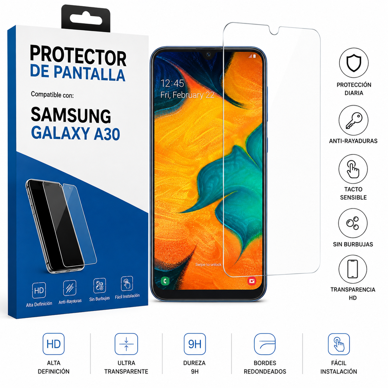 Protector Samsung Galaxy A30
