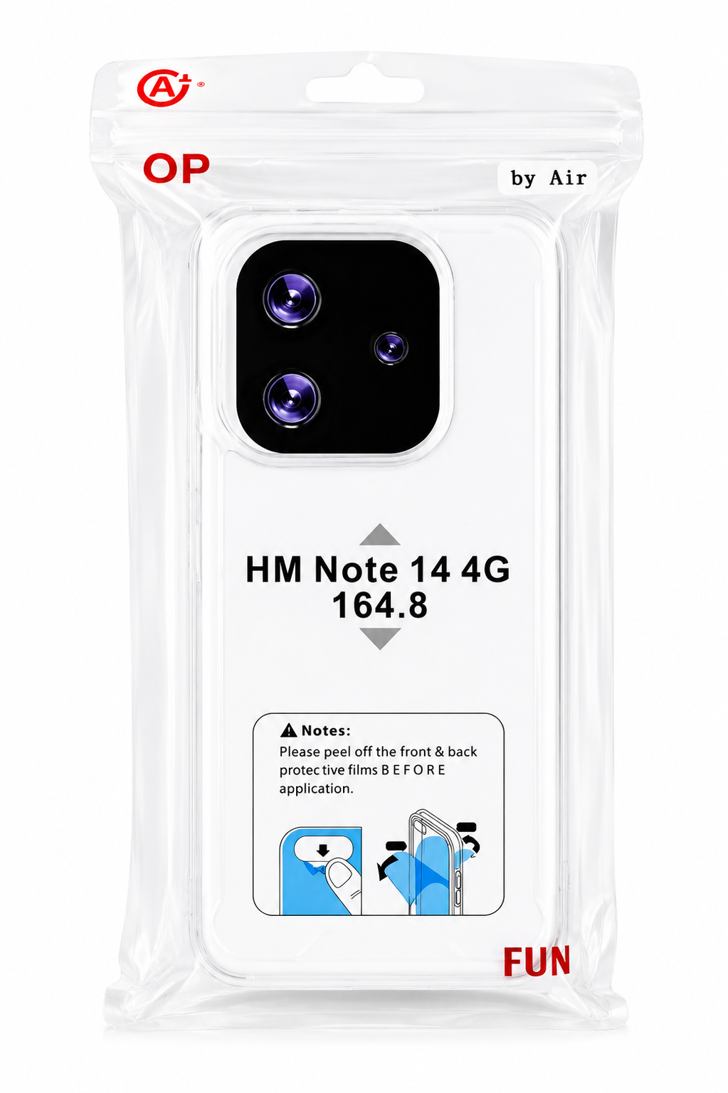 Funda Transparente para Xiaomi Redmi Note 14 4G