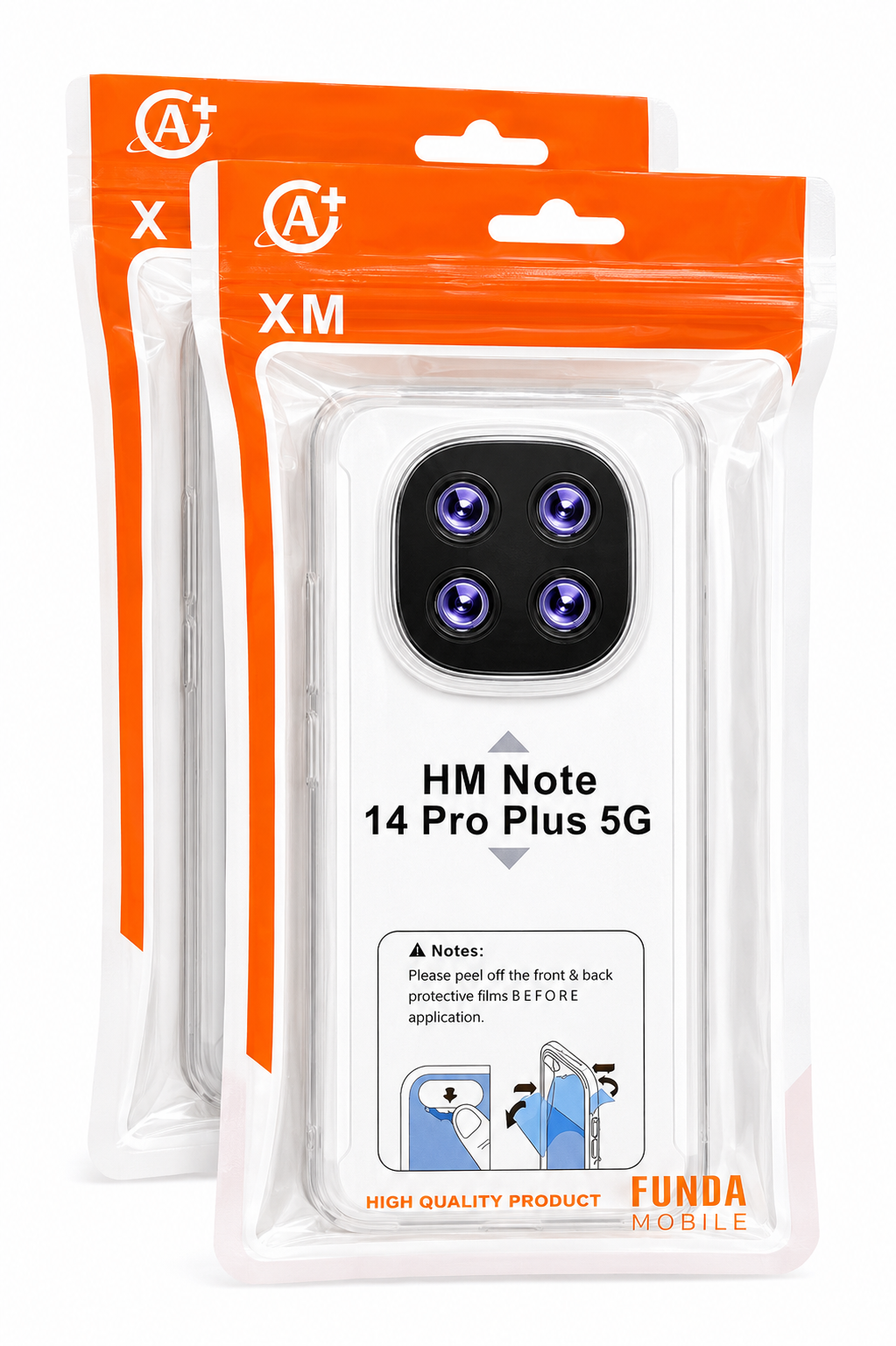Funda Transparente Protectora para Xiaomi Redmi Note 14 Pro+ 5G