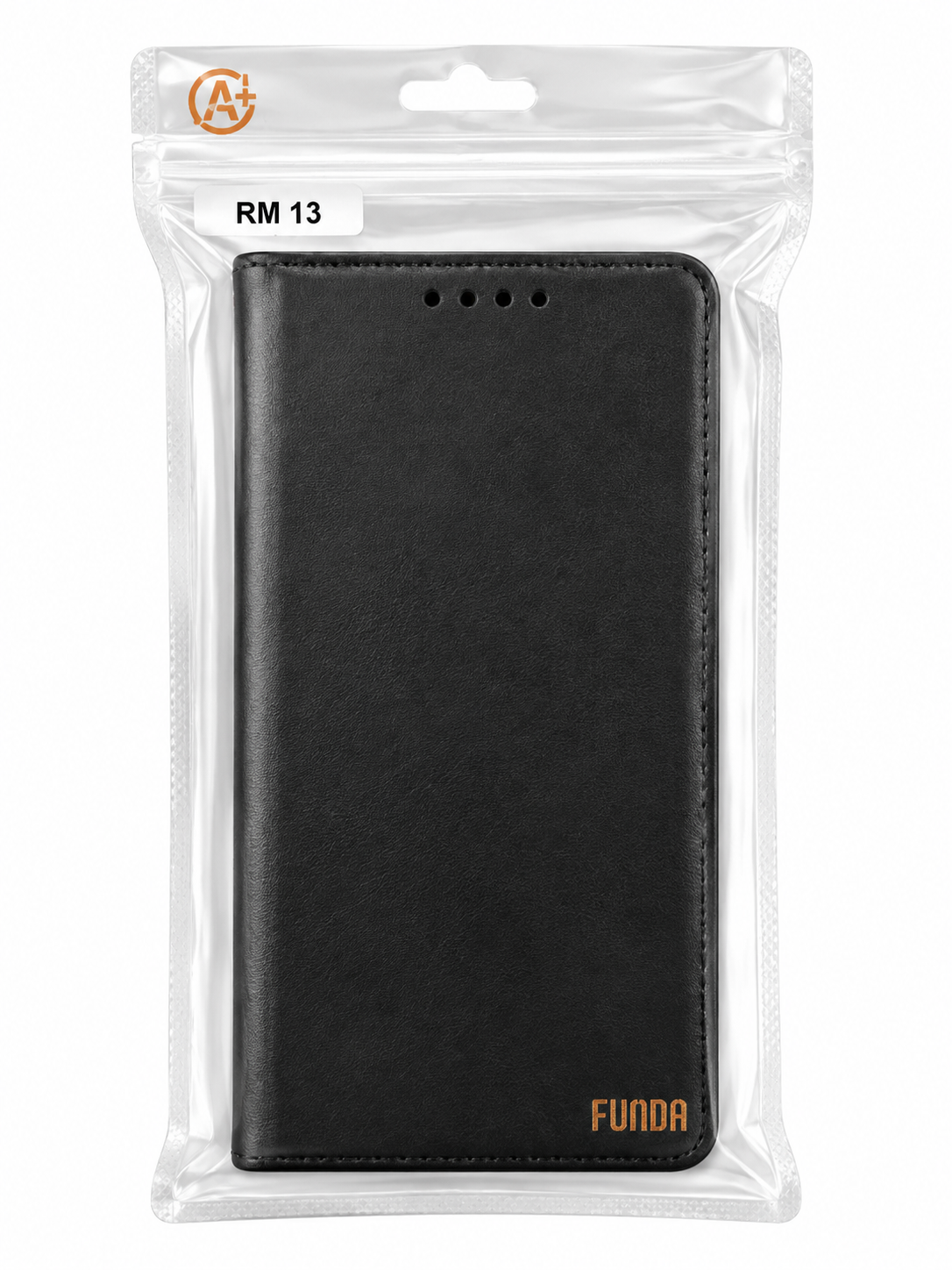 Funda Tipo Libro para Xiaomi Redmi 13 – Negra