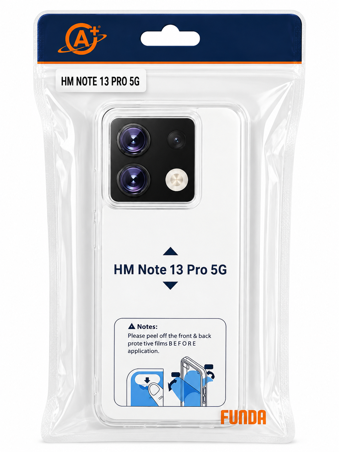 Funda Transparente para Xiaomi Redmi Note 13 Pro 5G