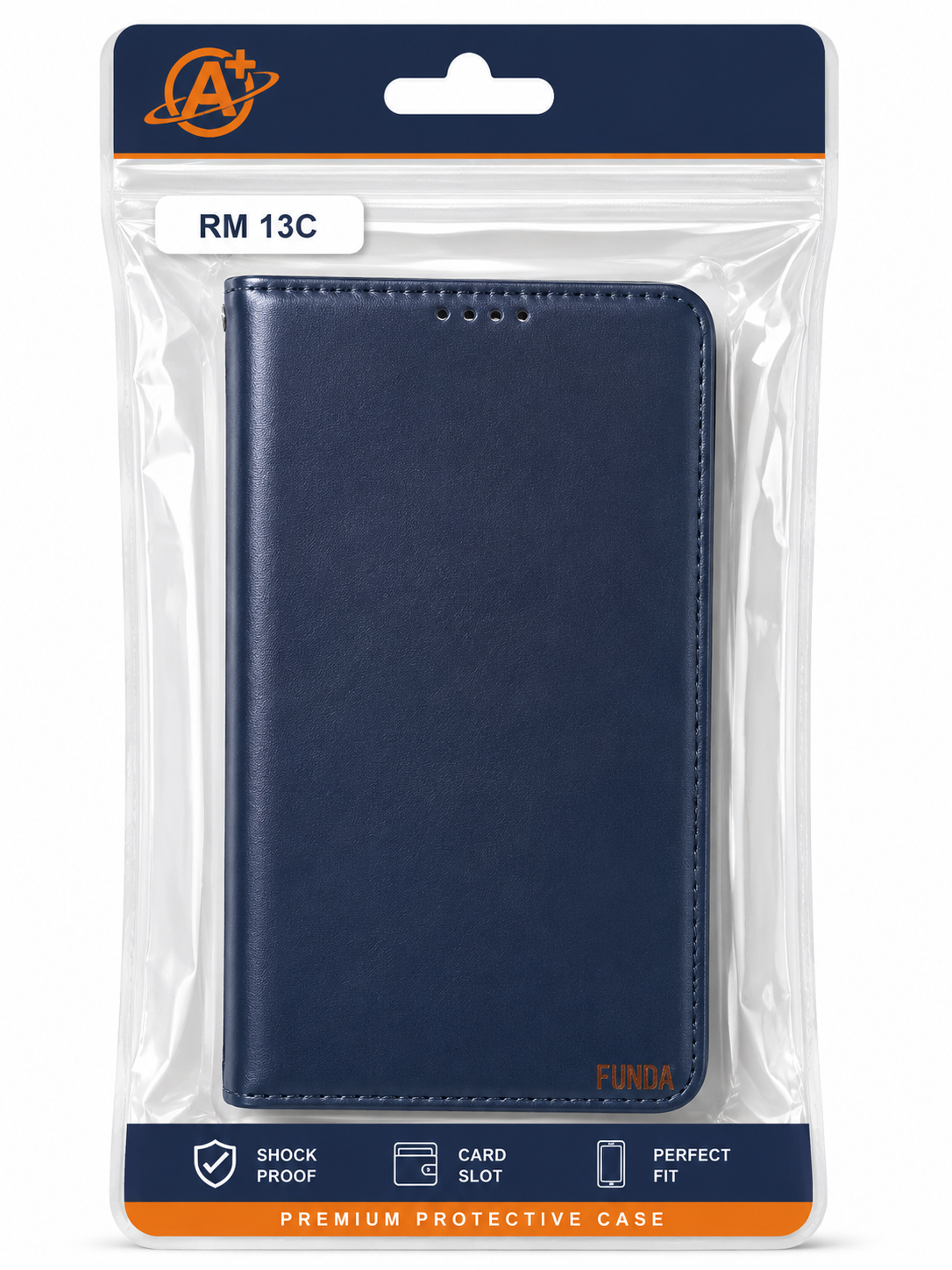 Funda Tipo Libro para Xiaomi Redmi 13C – Azul