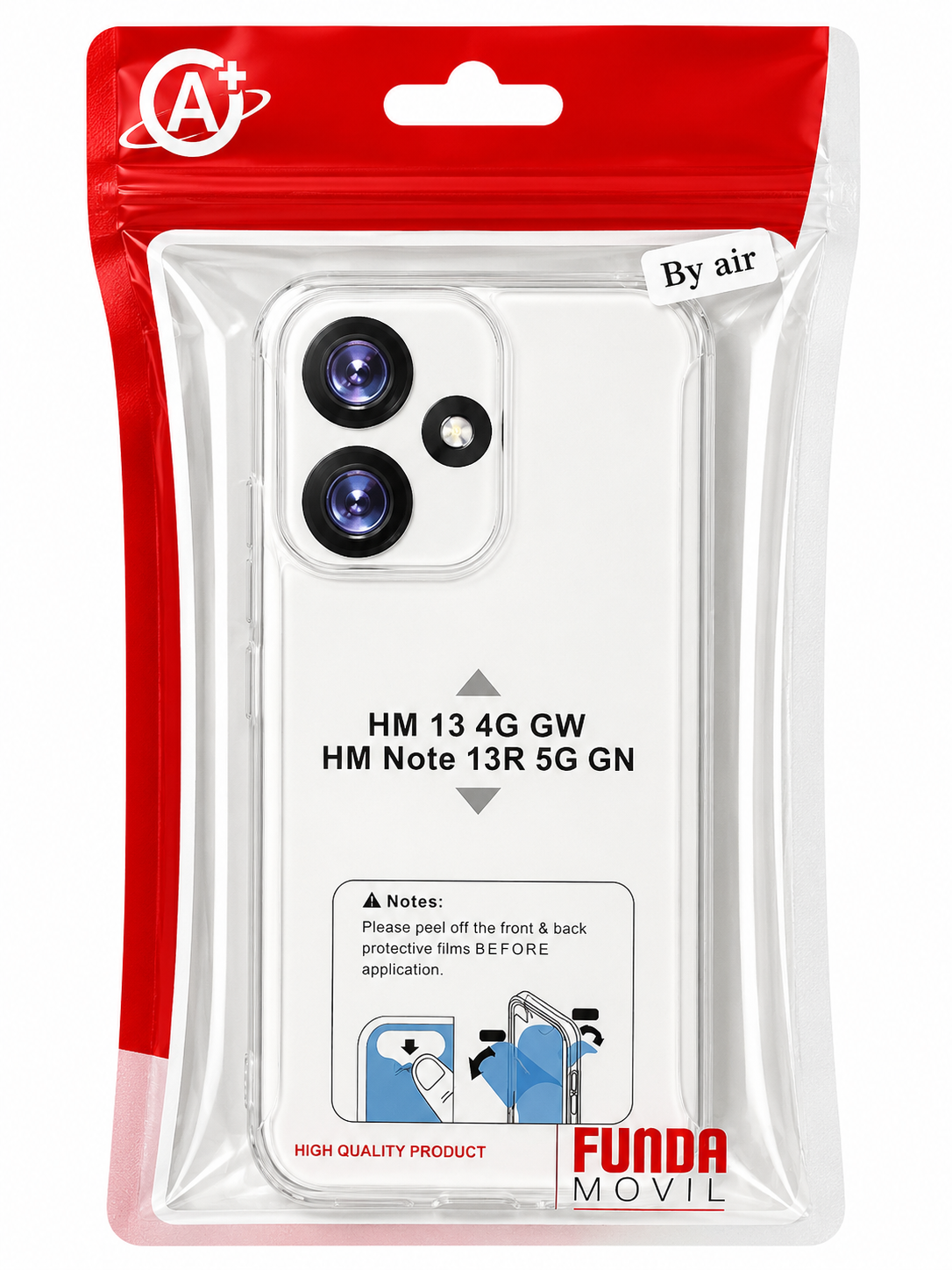 Funda Transparente para Xiaomi Redmi 13 4G / Redmi Note 13R 5G