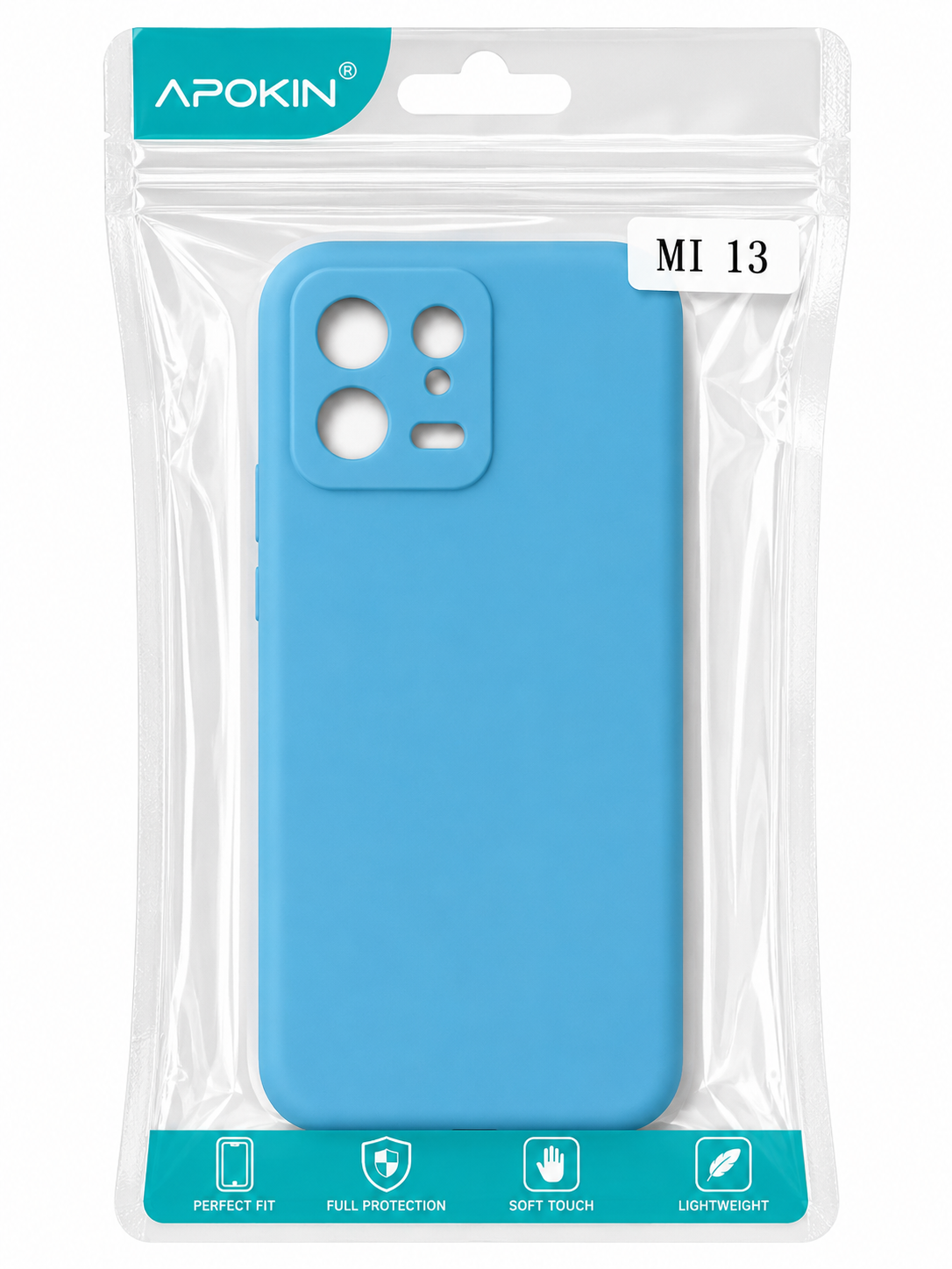 Funda Soft Touch para Xiaomi 13 – Azul