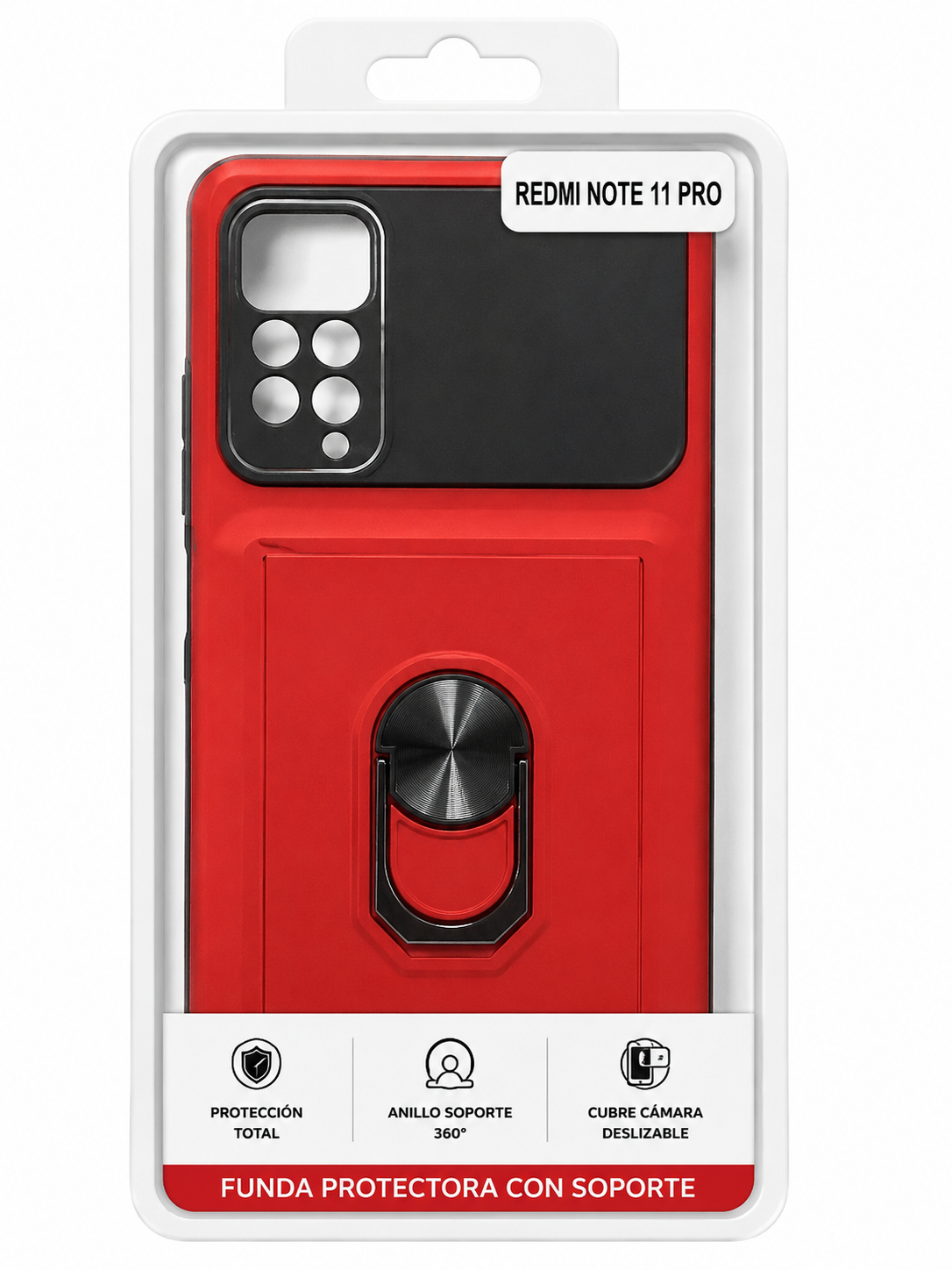 Funda Protectora con Soporte para Xiaomi Redmi Note 11 Pro