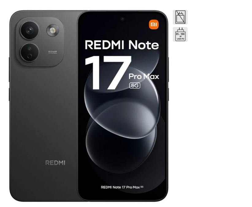 Xiaomi REDMI Note 17 Pro Max 5G 8GB 256GB 6.83″ Negro