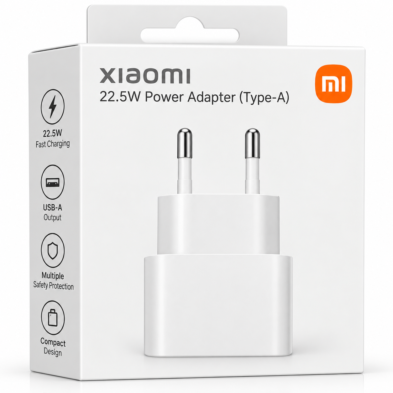 Cargador Xiaomi 22,5 W Power Adapter USB-A de Carga Rápida