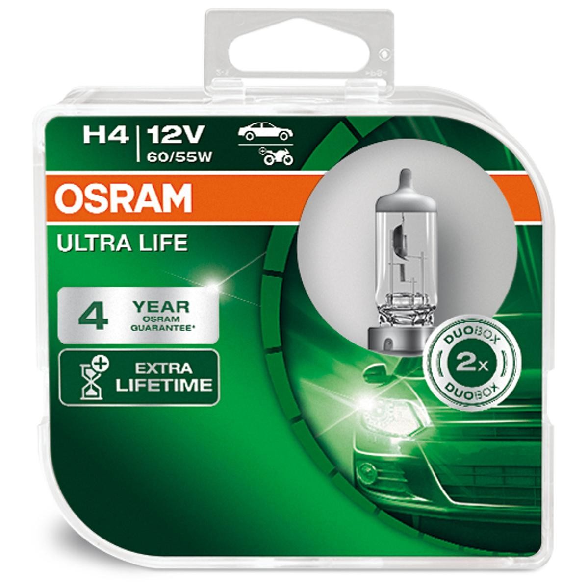 OSRAM ULTRA LIFE 64193ULT-HCB Bombilla de carretera