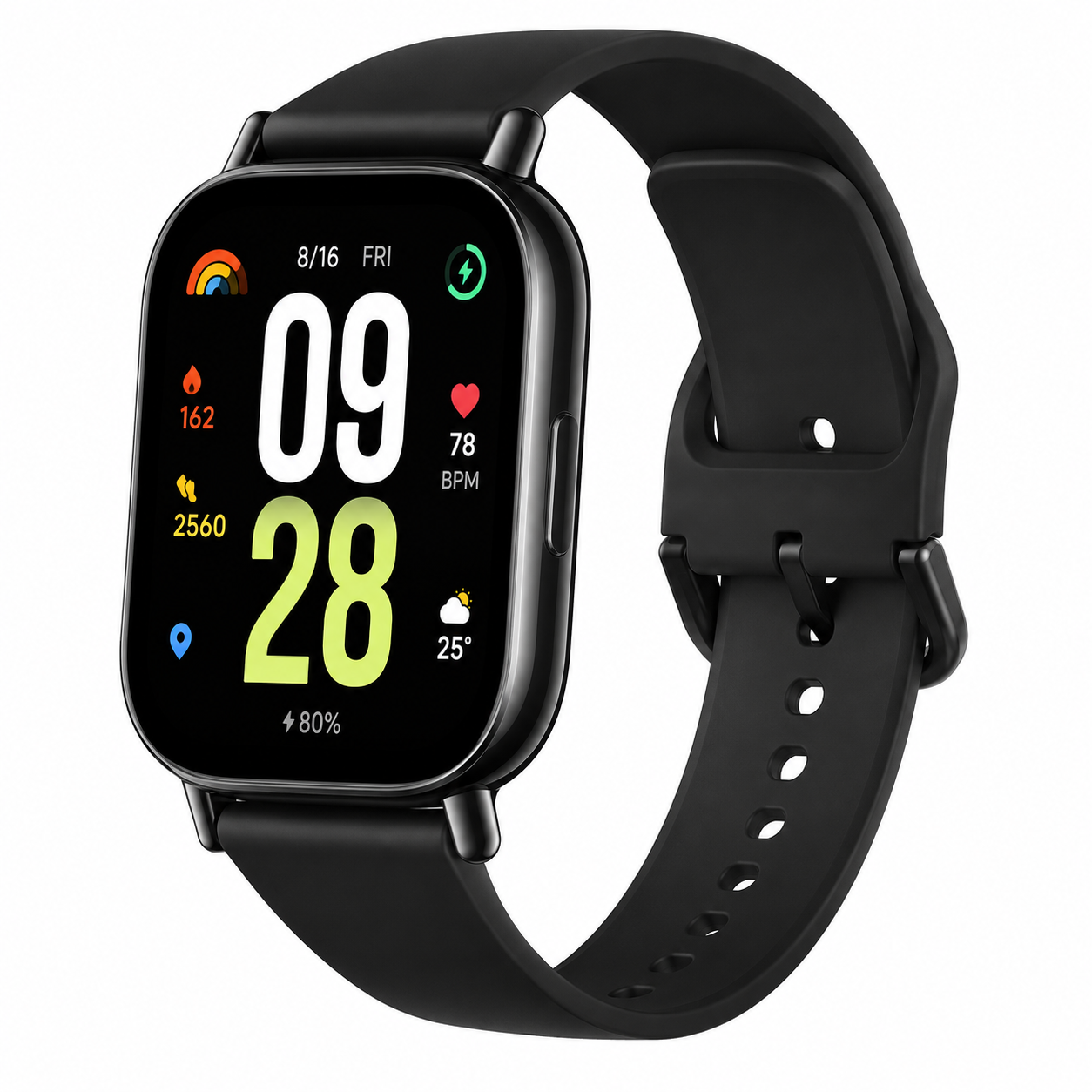 Xiaomi Redmi Watch 5 Lite Reloj negro con GPS