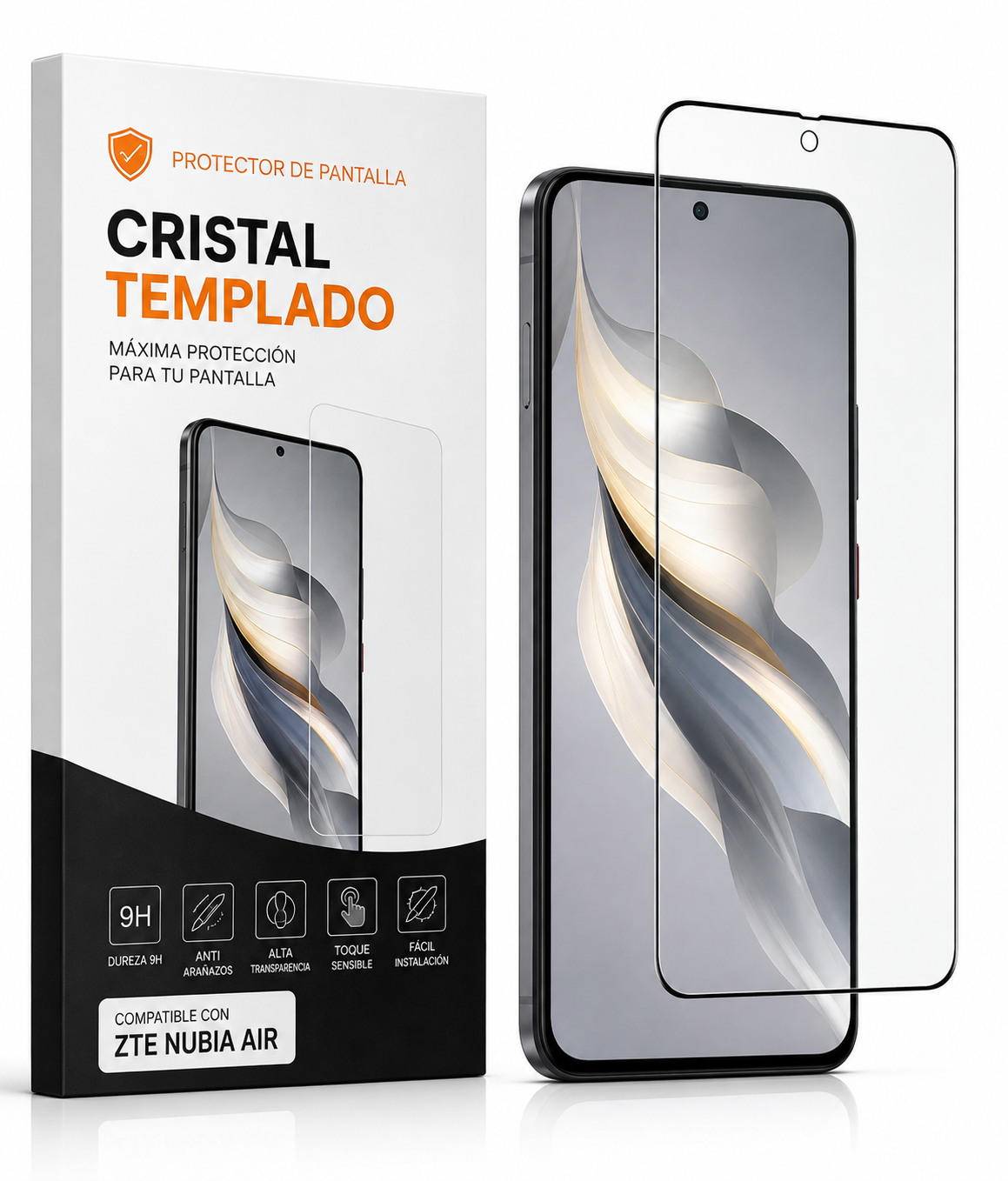 Protector de Pantalla para ZTE Nubia Air – Cristal Templado