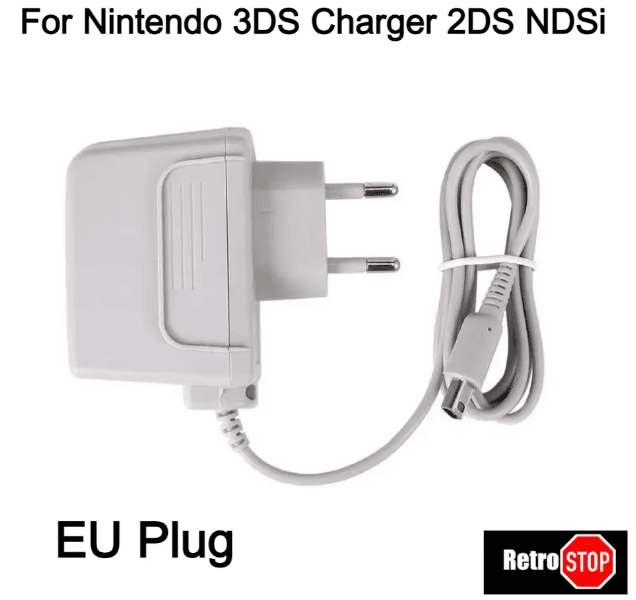 Cargador de pared para viaje en casa para Nintendo 3DS 2DS NDSi Cable de carga ( Generico)