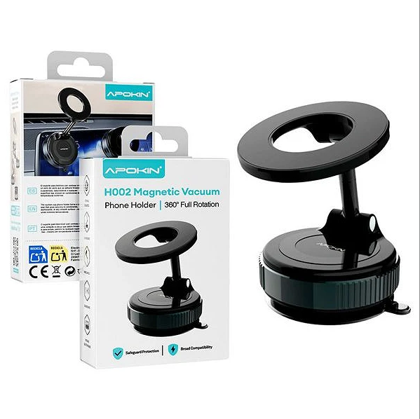 Soporte Movil Magnetico con Ventosa H002