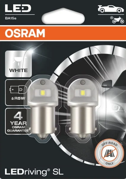 OSRAM Ledriving R5W BA15S 12V 1.2W