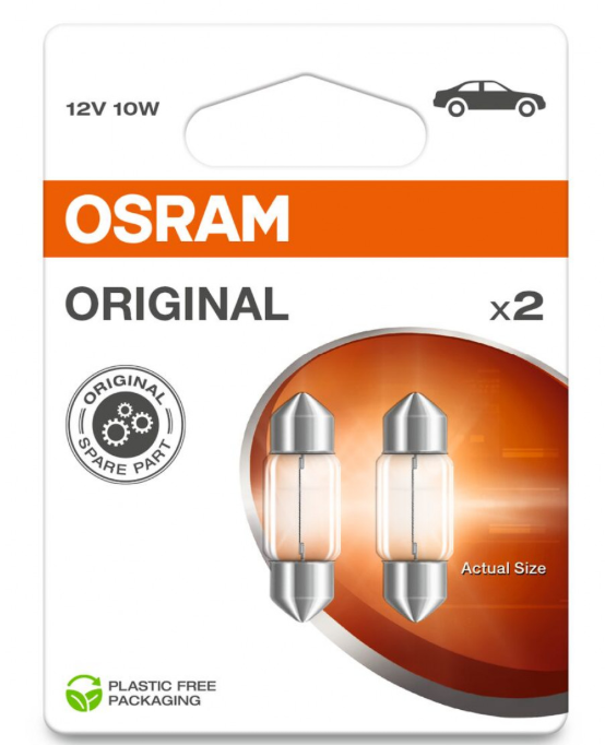 Bombilla, luz interior OSRAM 6438-2BL