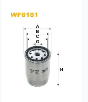 WIX FILTERS WF8181 Filtro combustible