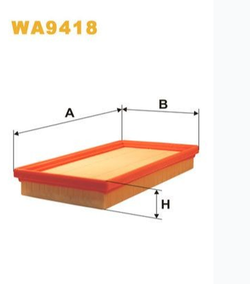 Filtro de aire WIX WA9418