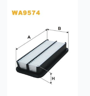 WIX FILTERS WA9574 Filtro de aire para Hyundai Getz TB