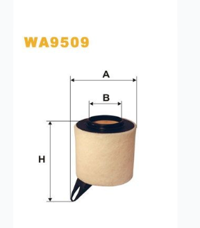 WIX FILTERS WA9509 Filtro de aire para BMW Serie 1, Serie 3