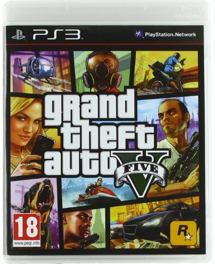 Grand Theft Auto Five-V PS3